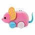 Интерактивная мышка Little Live Pets в колесе - Waffles, розовая  - миниатюра №2